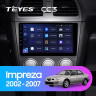 Штатная магнитола Teyes CC3 6/128 Subaru Impreza GD GG (2002-2007)