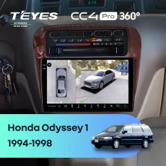 Штатная магнитола Teyes CC4 Pro 360 12/256 Honda Odyssey 1 (1994-1998)