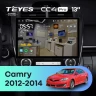 Штатная магнитола Teyes CC4 Pro 8/128 Toyota Camry 7 XV 50 55 (2012-2014) Америка (13")
