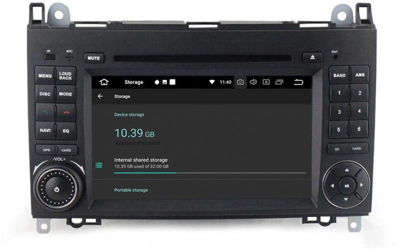 Штатная магнитола Carmedia MKD-M787-P30-8 Mercedes-Benz  B-klasse 2005-2011 W245