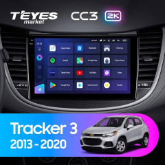 Штатная магнитола Teyes CC3 2K 6/128 Chevrolet Tracker 3 (2013-2017) F2