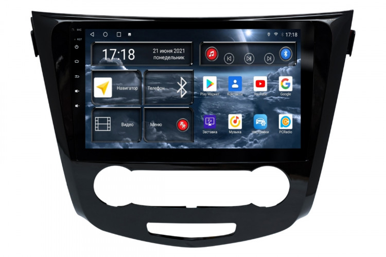 Штатная магнитола Redpower 71321 Nissan Qashqai J11 с кондиционером (2014+)
