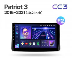 Штатная магнитола Teyes CC3 4/64 UAZ Patriot 3 (2016-2021) F2