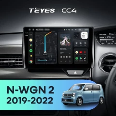 Штатная магнитола Teyes CC4 8/128 Honda N-WGN 2 (2019-2022) Правый руль