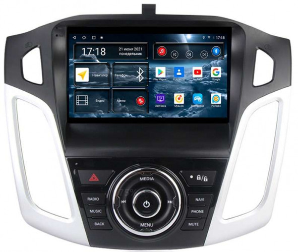 Штатная магнитола Redpower 75450 Ford Focus 3-поколение (01.2010-10.2019) (рамка перекрывает сенсорные кнопки)