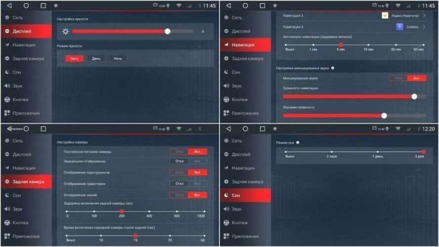 Штатная магнитола Redpower 75450 Ford Focus 3-поколение (01.2010-10.2019) (рамка перекрывает сенсорные кнопки)