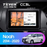Штатная магнитола Teyes CC3L 4/64 Toyota Noah R80 (2014-2020)