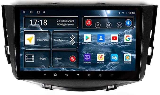 Штатная магнитола Redpower 71121 Lifan X60 1-поколение (08.2012-11.2016)