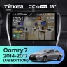 Штатная магнитола Teyes CC4 Pro 8/128 Toyota Camry 7 XV 50 55 (2014-2017) (North America) F5 (13")