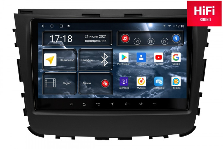 Штатная магнитола Redpower 75159 SsangYong Rexton 4-поколение (03.2017-11.2020)