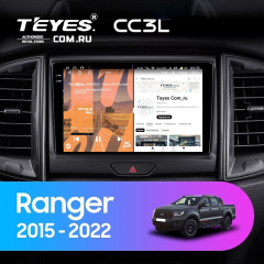 Штатная магнитола Teyes CC3L 4/32 Ford Ranger P703 (2015-2022) Тип-А