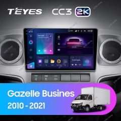 Штатная магнитола Teyes CC3 2K 4/64 для GAZ Gazelle Busines (2010-2021) F2