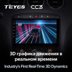 Штатная магнитола Teyes CC3 4/64 Peugeot 408 1 T7 (2012-2020)