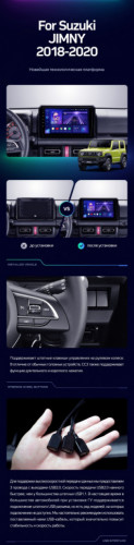 Штатная магнитола Teyes CC3 6/128 Suzuki Jimny JB64 (2018-2020)