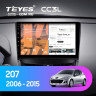 Штатная магнитола Teyes CC3L 4/64 Peugeot 207 (2006-2015)