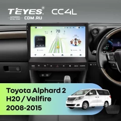 Штатная магнитола Teyes CC4L 4/64 Toyota Alphard 2 H20 (2008-2015) F3