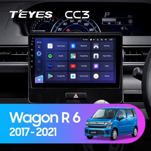 Штатная магнитола Teyes CC3 6/128 Suzuki Wagon R VI (2017-2021)