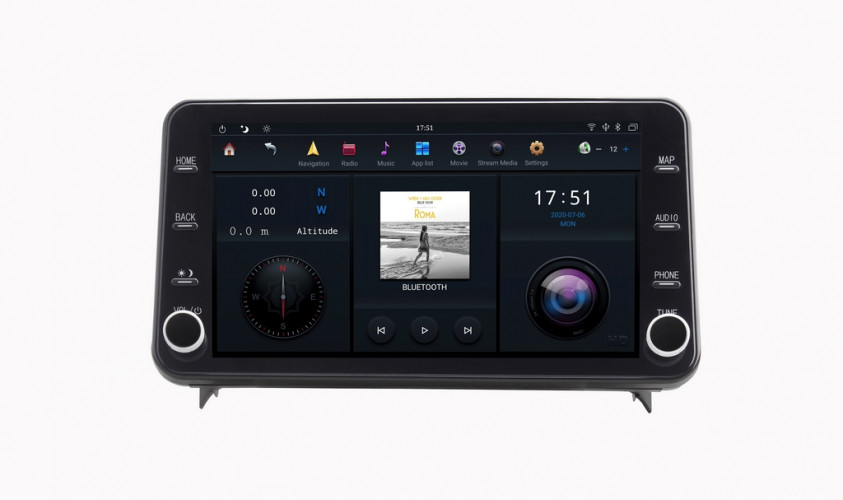 Штатная магнитола Tesla Carmedia ZF-6028-DSP Toyota RAV4 2019+