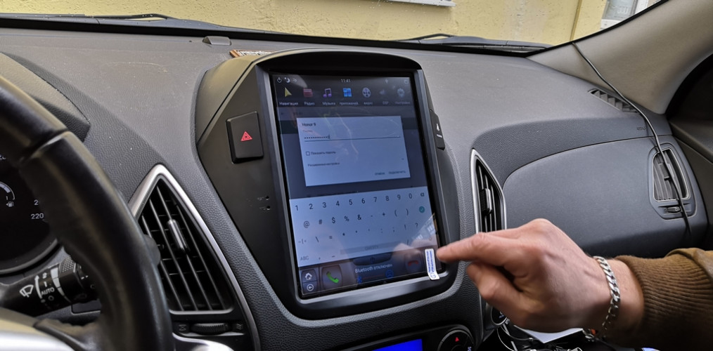 Штатная магнитола Tesla Carmedia ZF-1092-DSP Hyundai ix35 2009-2015