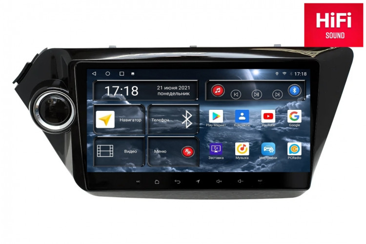 Штатная магнитола Redpower 75106 Kia Rio 3-поколение QB (08.2011-09.2017)