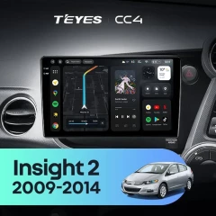 Штатная магнитола Teyes CC4 6/64 Honda Insight 2 (2009-2014) Правый руль