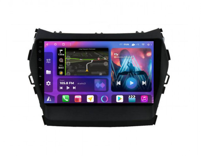 Штатная магнитола FarCar XXL209M Hyundai Santa Fe 2012-2018
