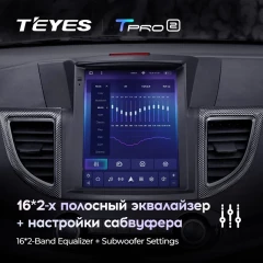 Штатная магнитола Tesla style Teyes TPRO 2 6/128 Honda CR-V 4 RM RE (2011-2015) Тип-C