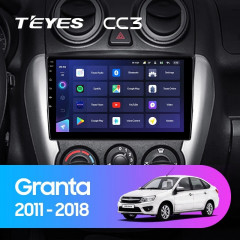 Штатная магнитола Teyes CC3 6/128 Lada Granta Sport (2011-2018) Тип-A