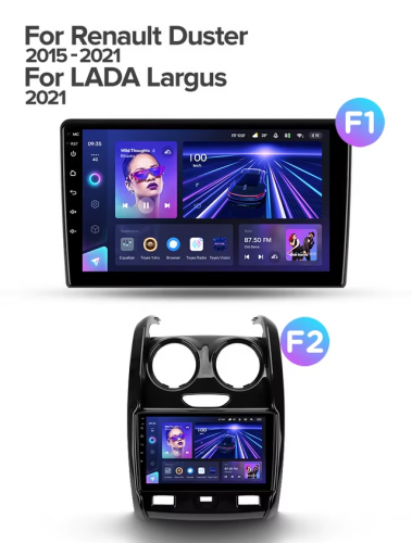 Штатная магнитола Teyes CC3 4/64 Renault Duster (2015-2021) F1