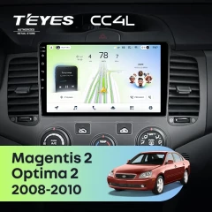 Штатная магнитола Teyes CC4L 6/64 с DTS Kia Magentis 2 (2008-2010)