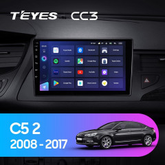 Штатная магнитола Teyes CC3 6/128 Citroen C5 2 (2008-2017) F1