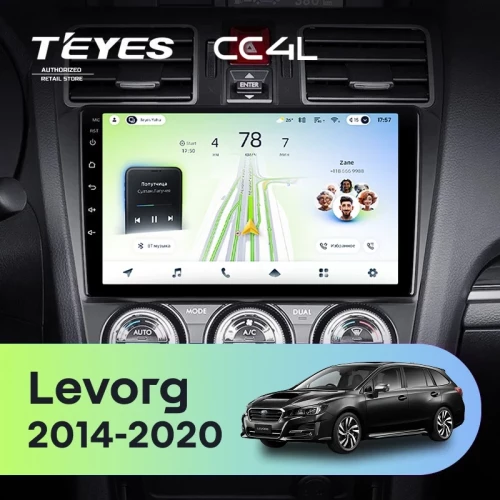 Штатная магнитола Teyes CC4L 6/64 Subaru Levorg VM (2014-2020) F1