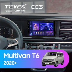 Штатная магнитола Teyes CC3 4/64 Volkswagen Multivan (T6) 2020+