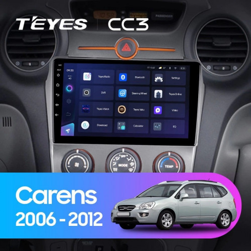 Штатная магнитола Teyes CC3 6/128 Kia Carens UN (2006-2012) F1