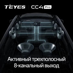 Штатная магнитола Teyes CC4 Pro 8/128 Mercedes-Benz M-Class W166 ML (NTG 4.5) (2011-2015)