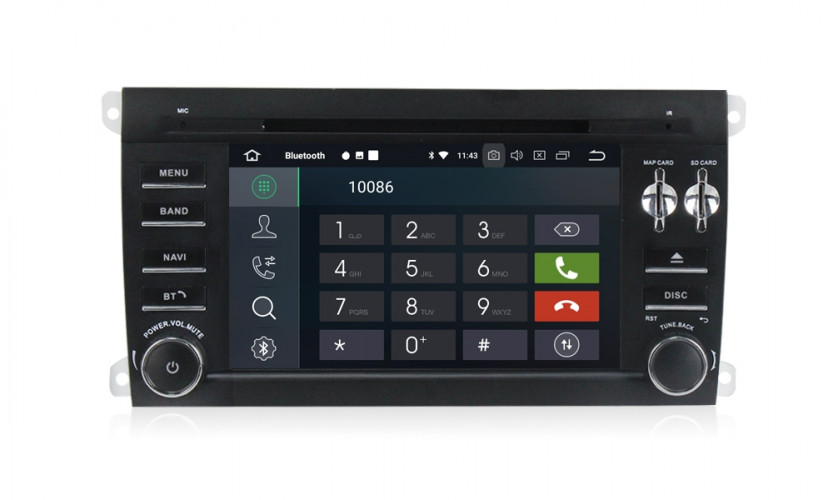 Штатная магнитола Carmedia MKD-P797-P30-8 Porsche Cayenne (2002-2010)