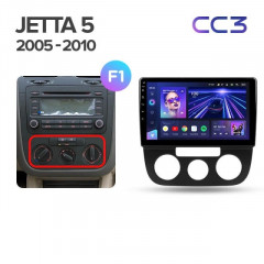 Штатная магнитола Teyes CC3 6/128 Volkswagen Jetta 5 (2005-2010) F1