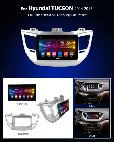 Штатная магнитола Carmedia OL-9705-Q Hyundai Tucson 2016+