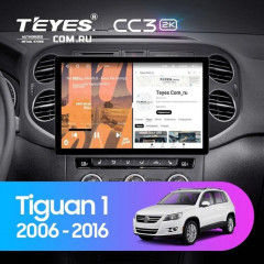 Штатная магнитола Teyes CC3 2K 4/32 Volkswagen Tiguan 1 NF (2006-2016) F1 (13&quot;)