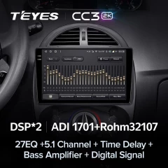 Штатная магнитола Teyes CC3 2K 360 6/128 Chery IndiS S18 (2009-2016)