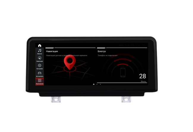 Штатная магнитола Parafar PF5509i6/128 BMW X1 / X2 серия кузов F48 / F39 (2018+) EVO (для авто без тачскрина)