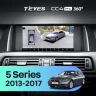 Штатная магнитола Teyes CC4 Pro 360 12/256 BMW 5 Series F10 F11 NBT (2013-2017)