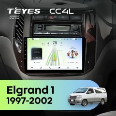 Штатная магнитола Teyes CC4L 6/64 Nissan Elgrand 1 E50 (1997-2002)