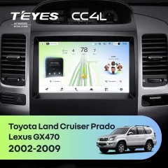 Штатная магнитола Teyes CC4L 6/64 Toyota Land Cruiser Prado 120 (2002-2009) F2