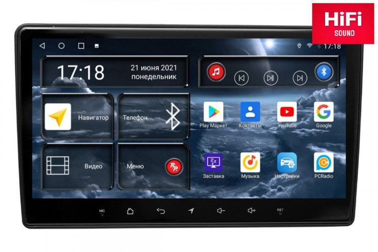 Штатная магнитола Redpower 75257 Renault Duster 1-поколение рестайлинг (01.2015-н.в.)