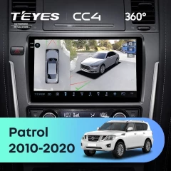 Штатная магнитола Teyes CC4 360 8/128 Nissan Patrol Y62 (2010-2020) F2