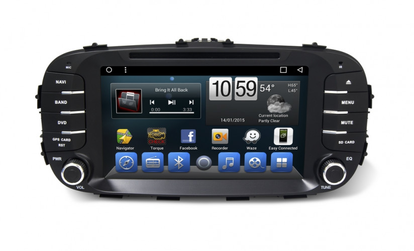 Штатная магнитола Carmedia KR-8134-S9 Kia Soul 2014+