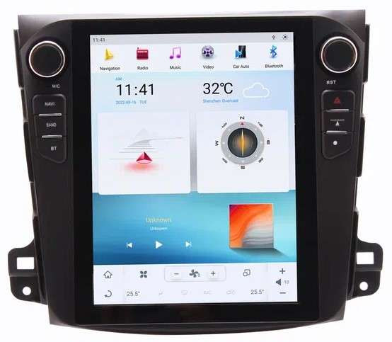 Штатная магнитола Tesla Carmedia ZF-1106-Q6 Citroen C-Crosser (2007-2012)