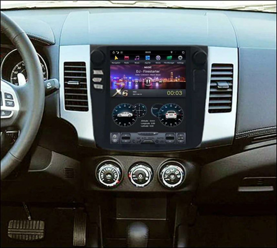 Штатная магнитола Tesla Carmedia ZF-1106-Q6 Citroen C-Crosser (2007-2012)