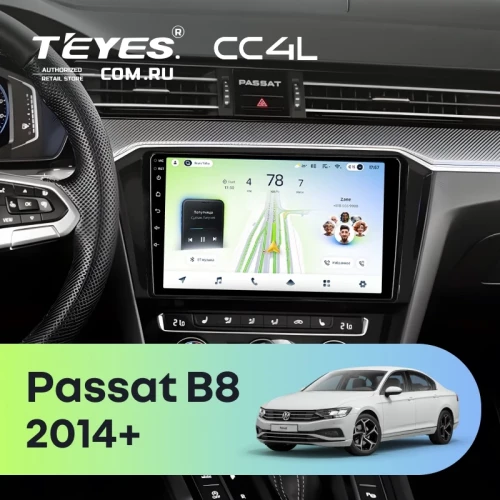 Штатная магнитола Teyes CC4L 6/64 Volkswagen Passat B8 2014+